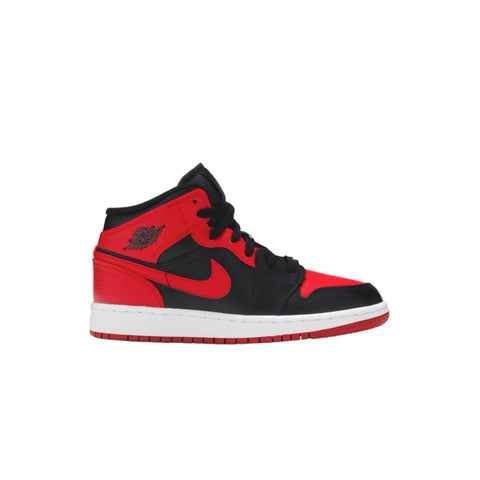 Air Jordan 1 Retro Mid Banned Bred 2020 Grade School