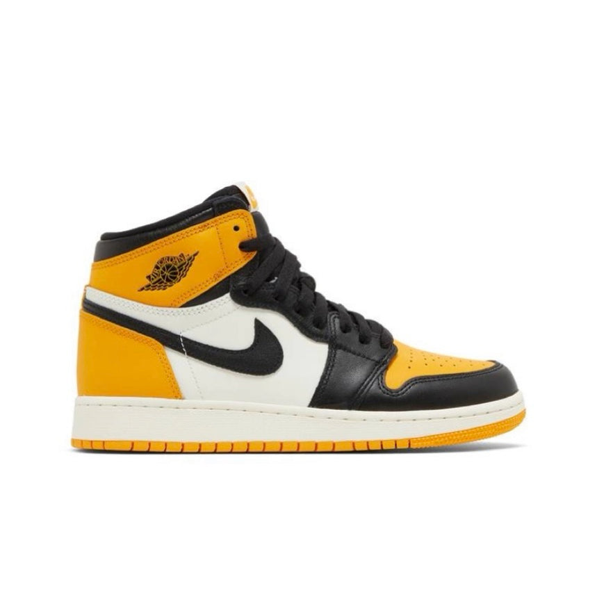 Air Jordan 1 Retro High OG Taxi Black Sail Yellow Toe Men’s